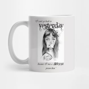 Identity Crisis (black text) Mug